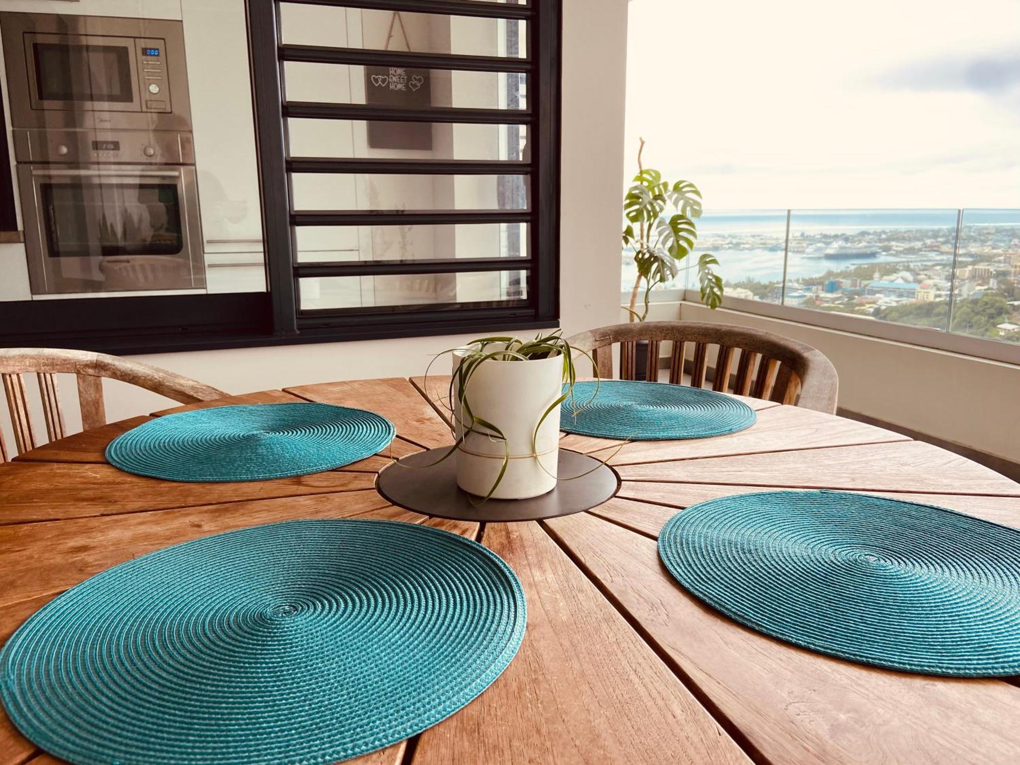 Meherio - Bel Appartement Vue Mer A Tahiti Papeete  Bagian luar foto